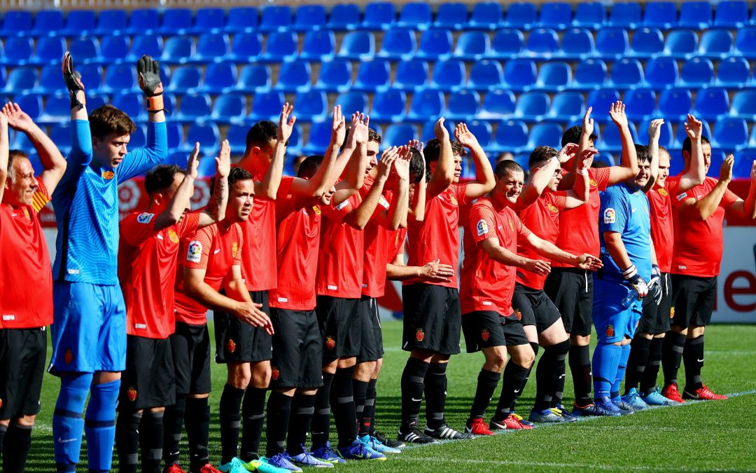El equipo Genuine del RCD Mallorca disfrutó en Málaga